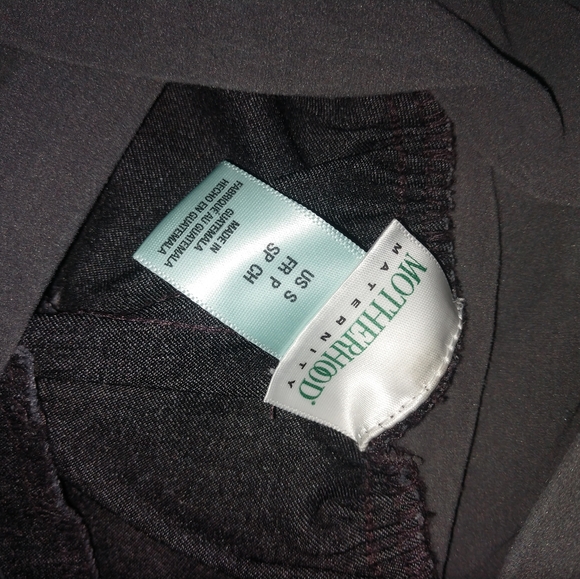 Gray maternity slacks - Picture 3 of 5